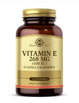Solgar Vitamin E 400 IU 50 Yumuşak Jelatin Kapsül