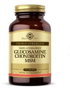 Solgar Glucosamine Chondroitin MSM 60 Tablet