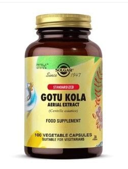 Solgar Gotu Kola Aerial Extract 100 Kapsül