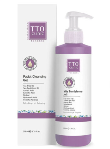 TTO Clinic Yüz Temizleme Jeli 200 ml
