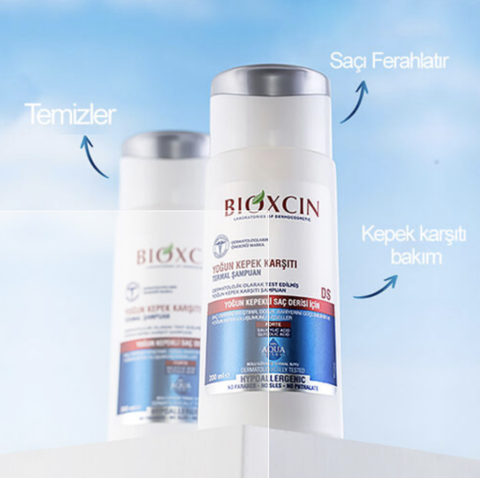 Bioxcin Aqua Thermal Yoğun Kepek Karşıtı Şampuan Ds 200ml