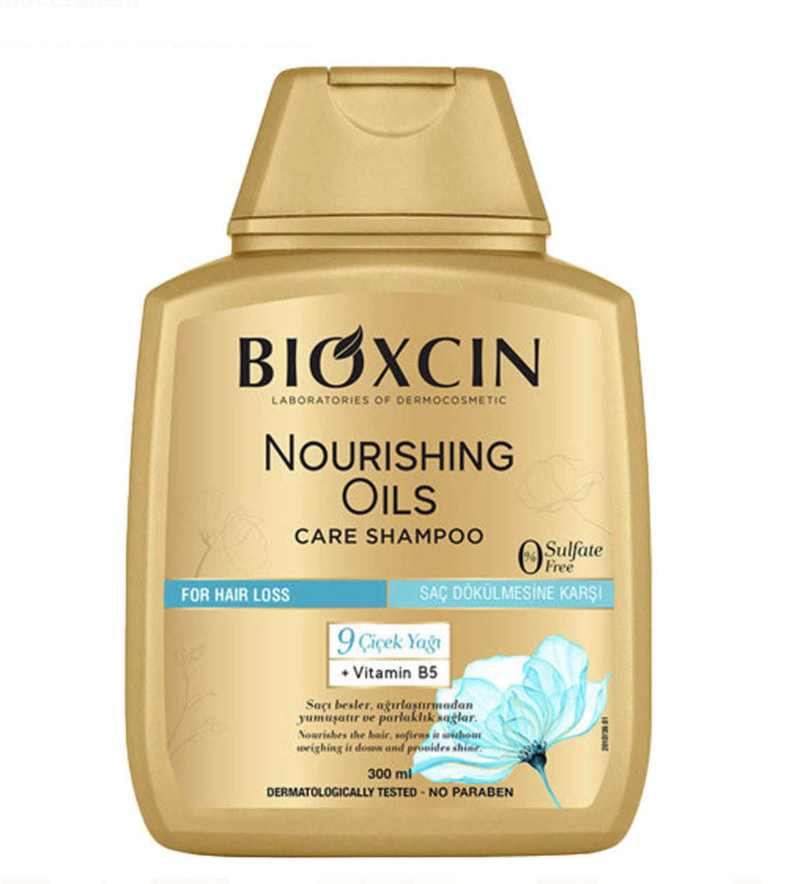 Bioxcin Besleyici Yağlar Bakım Şampuanı 300 ml