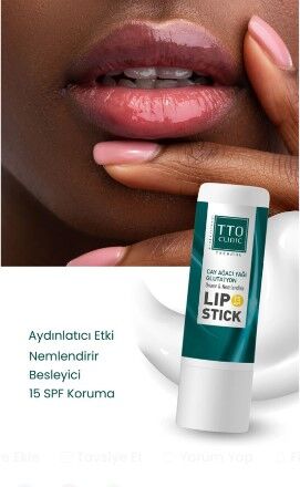 TTO Clinic Thermal SPF15+ Lip Stick 5 gr - Çay Ağacı