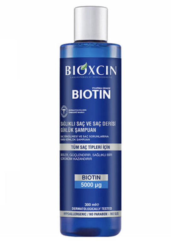 Bioxcin Biotin Şampuan 300 ml | Tüm Saç Tipleri