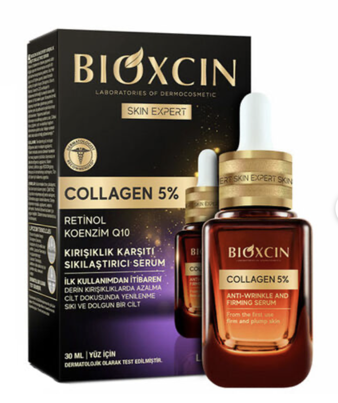 Bioxcin Skin Expert Collagen 5% Kırışıklık Karşıtı Sıkılaştırıcı Serum 30 ml