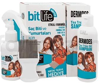 Bitlife Bit Life Spreyi 100 Ml + Bit Life Şampuanı 150 Ml Demir Tarak Hediyeli