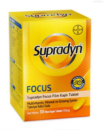 Supradyn Energy Focus 30 Film Kaplı Tablet