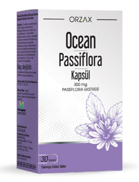 Orzax Ocean Passiflora 300 mg 30 Kapsül