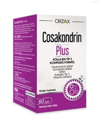 Orzax Cosakondrin Plus 60 Tablet