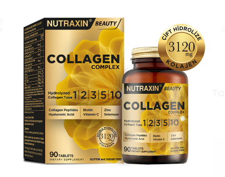 Nutraxin Beauty Collagen Complex 90 Tablet