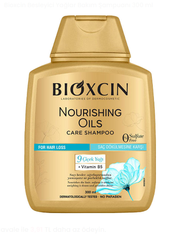 Bioxcin Besleyici Yağlar Bakım Şampuanı 300 ml