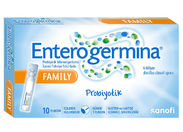 Enterogermina Family Probiyotik Mikroorganizma İçeren Takviye Edici Gıda 10 Flakon