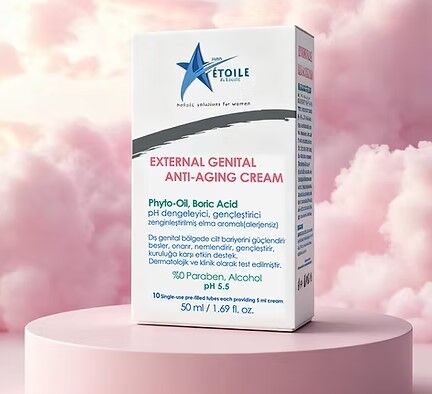EX. GENİTAL ANTI-AGING KREM - BİTKİSEL ÖSTROJEN + NİOLİ YAĞI pH 5.5