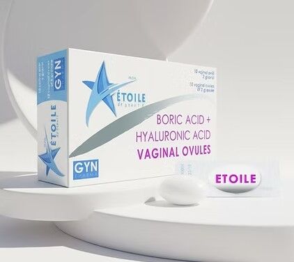 Etolie Fitil 300mg BORIC ACID + HYALURONIC ACID VAGINAL OVULES (2gr/10 ovül)