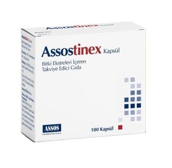Assos İlaç Assostinex 100 Kapsül